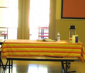 Refreshment Table Refreshment Table